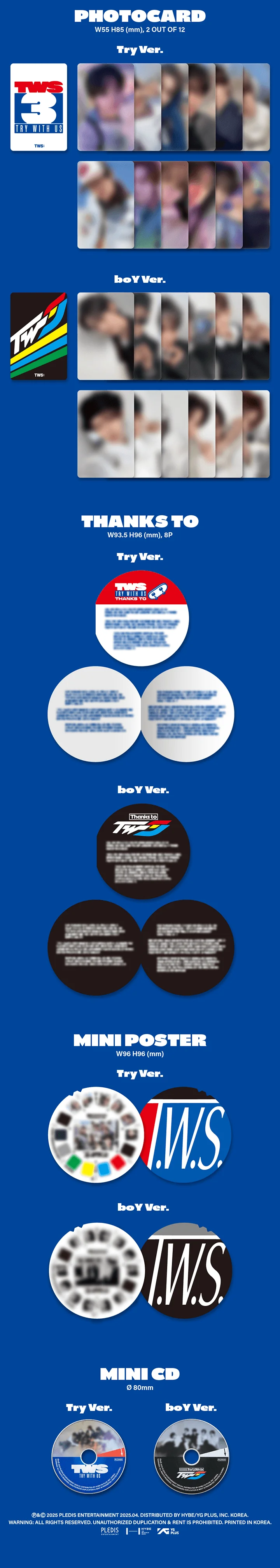TWS TRY WITH US - Random ver - Image 3
