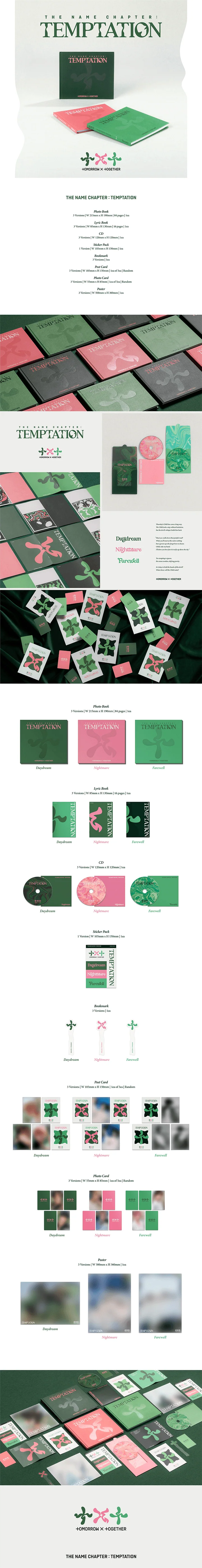 TXT THE NAME CHAPTER: TEMPTATION - Random ver - Image 2