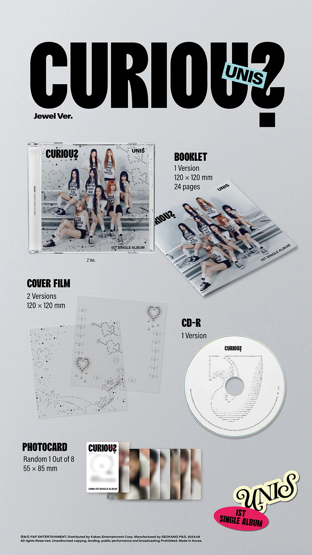 UNIS CURIOUS - Jewel Case - Image 2