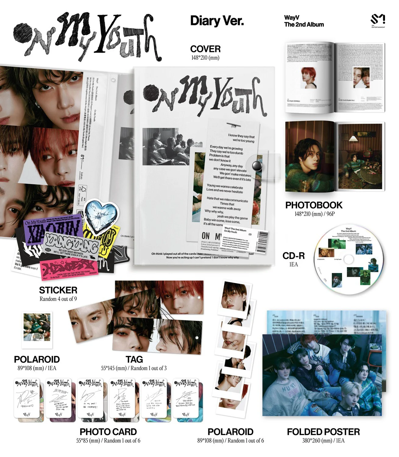 WayV On My Youth - Diary - Image 2