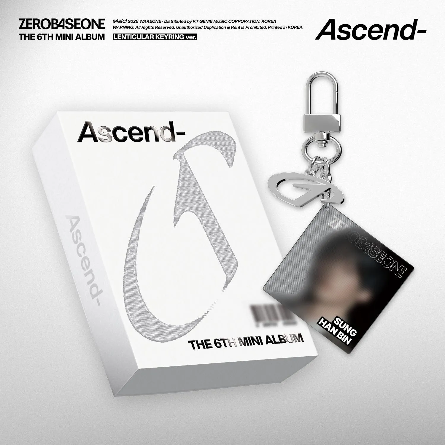 ZEROBASEONE Ascend- - Lenticular Keyring